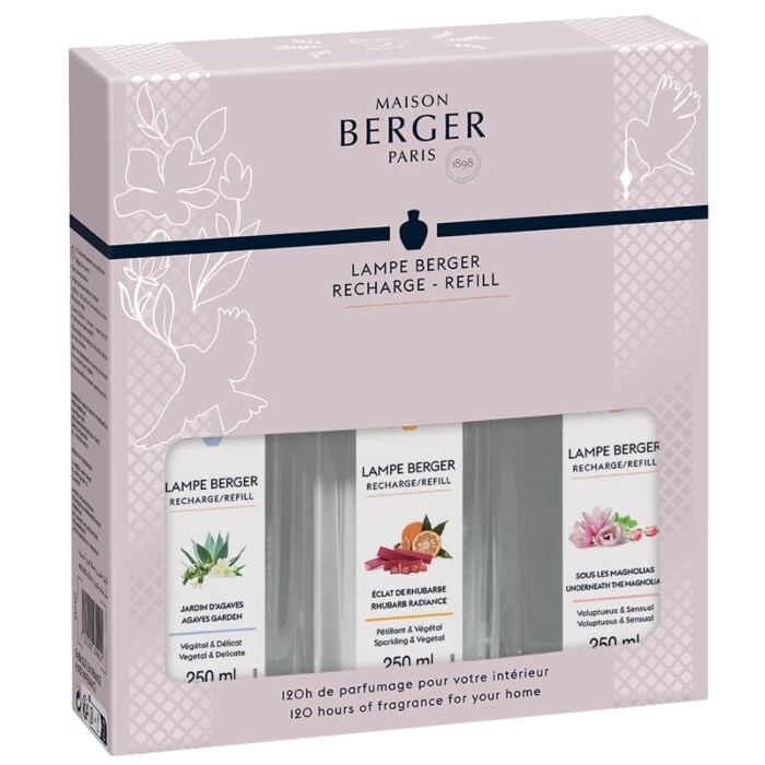 Maison Berger - Gift Pack with 3 x 250 ml Joy Lampe Berger Refills